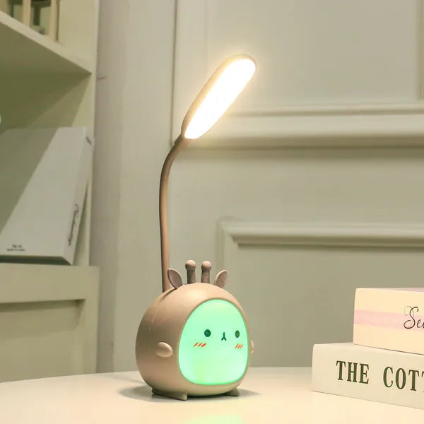 LED Kawaii Wild Animal Night Light-4 Colors-4 Wild Animal Styles,Desk Lamp,The Gift Dimension