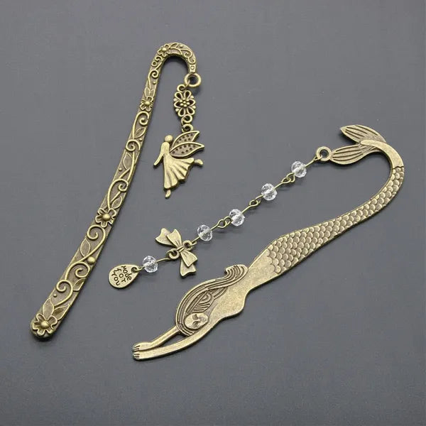 Mermaid and Fairy Vintage Bookmarks/Decorative Bookmarks,Magical Bookmarks,The Gift Dimension