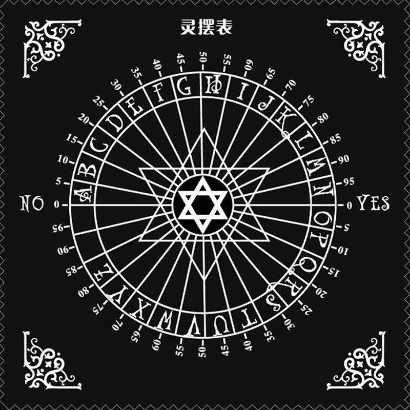 Divination & Pendulum Tablecloth for Alter or Coffee Table - The Gift Dimension