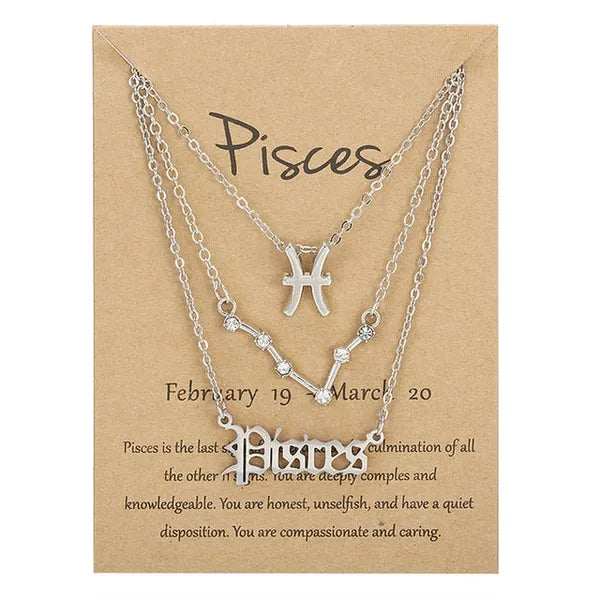 Zodiac Sign Necklace,Necklace,The Gift Dimension