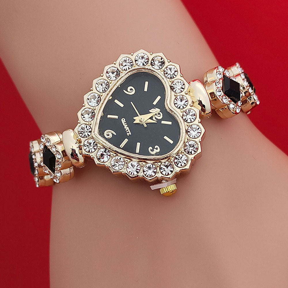 Fashion Heart Quartz Watch Women's Jewelry Set Valentine's Day Gift