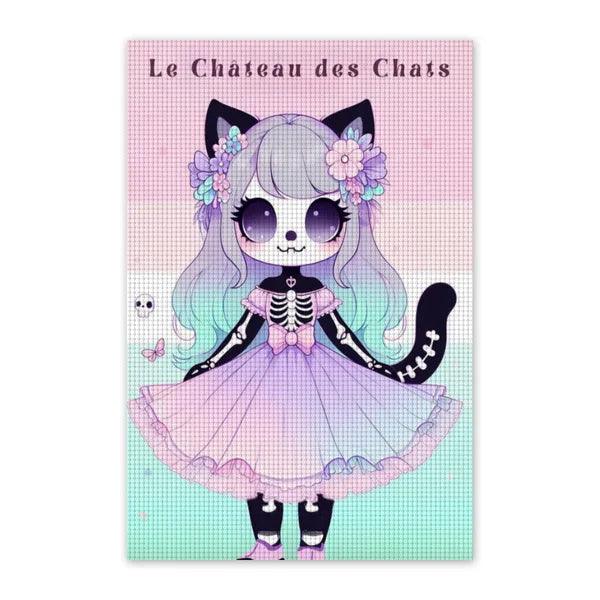 Le Chateau de Chats,Diamond Painting,The Gift Dimension