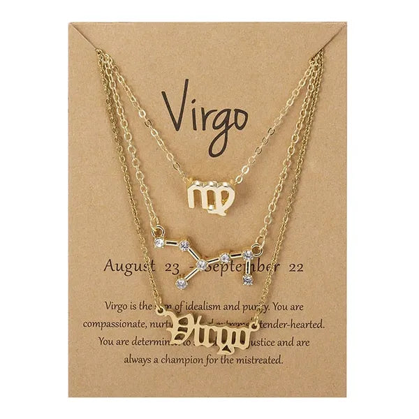 Zodiac Sign Necklace,Necklace,The Gift Dimension
