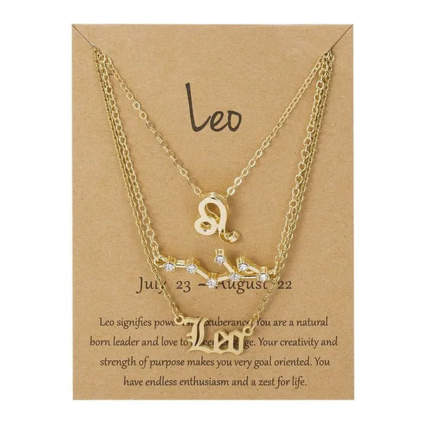 Zodiac Sign Necklace,Necklace,The Gift Dimension
