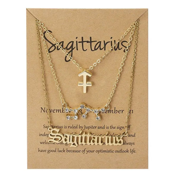 Zodiac Sign Necklace,Necklace,The Gift Dimension