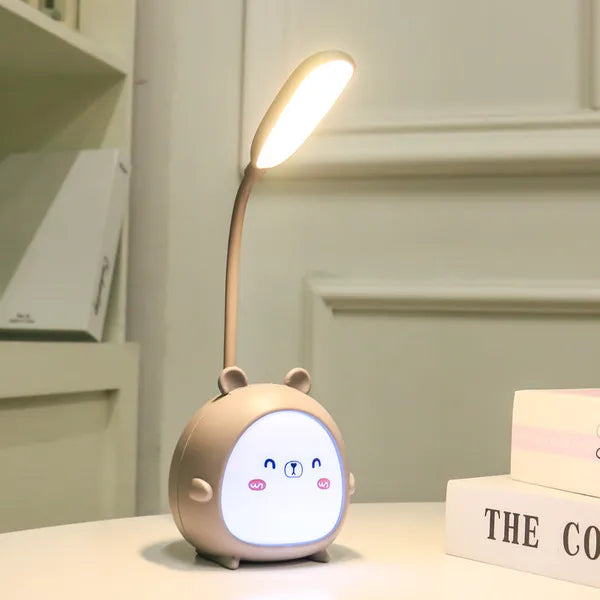 LED Kawaii Wild Animal Night Light-4 Colors-4 Wild Animal Styles,Desk Lamp,The Gift Dimension