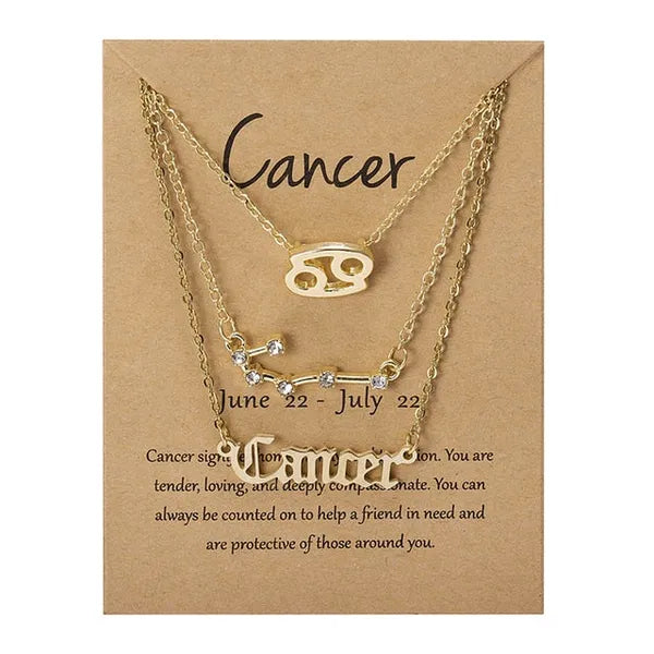 Zodiac Sign Necklace,Necklace,The Gift Dimension
