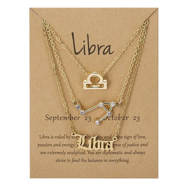 Zodiac Sign Necklace,Necklace,The Gift Dimension