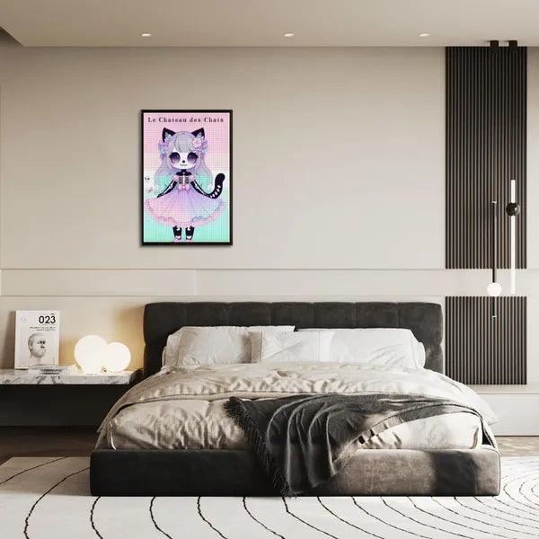 Le Chateau de Chats,Diamond Painting,The Gift Dimension