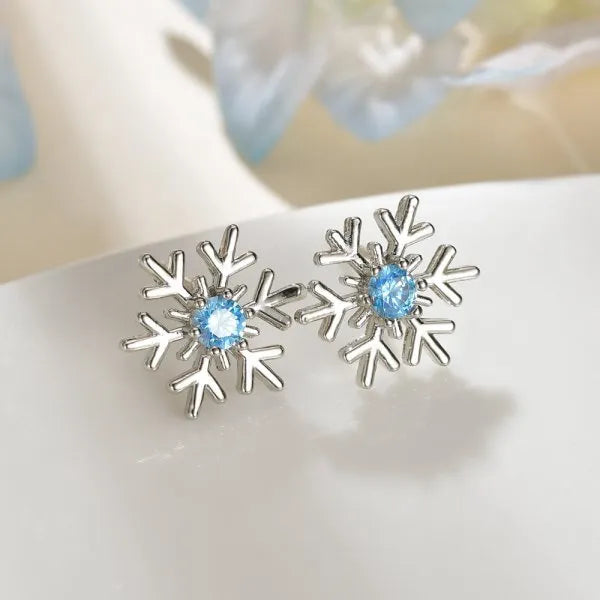 Holiday Snowflake Stud Earrings- 5 Styles Available,Jewelry,The Gift Dimension