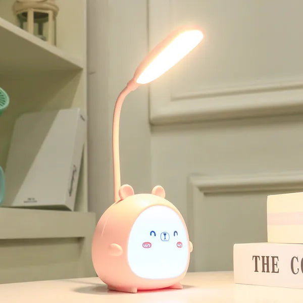 LED Kawaii Wild Animal Night Light-4 Colors-4 Wild Animal Styles,Desk Lamp,The Gift Dimension