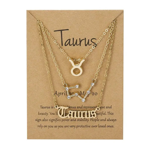 Zodiac Sign Necklace,Necklace,The Gift Dimension
