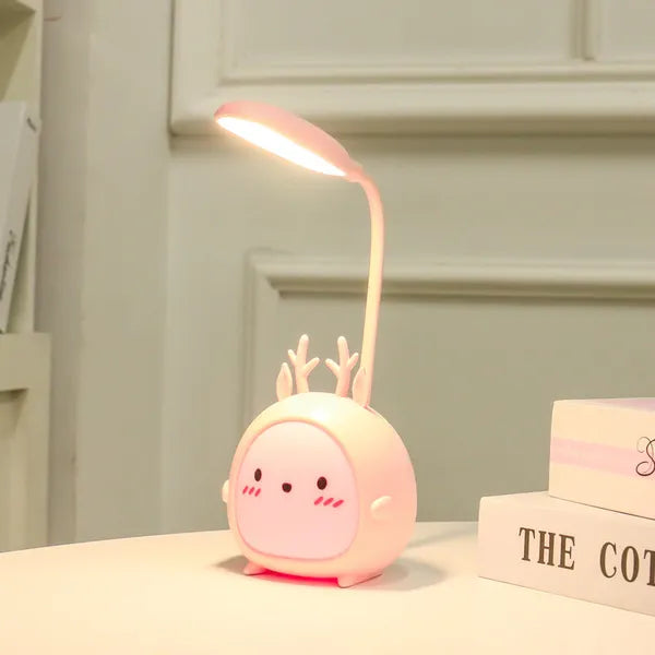 LED Kawaii Wild Animal Night Light-4 Colors-4 Wild Animal Styles,Desk Lamp,The Gift Dimension