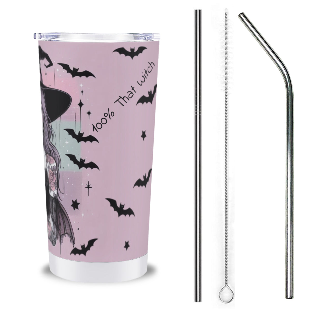 Mystical Witchy Woman Stainless Steel 18oz Tumbler ✨