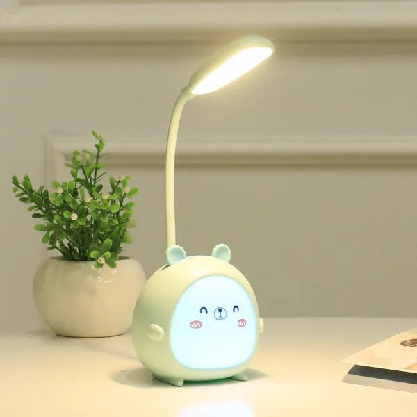 LED Kawaii Wild Animal Night Light-4 Colors-4 Wild Animal Styles,Desk Lamp,The Gift Dimension