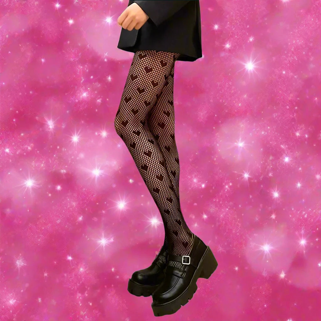 Fishnets Hearts