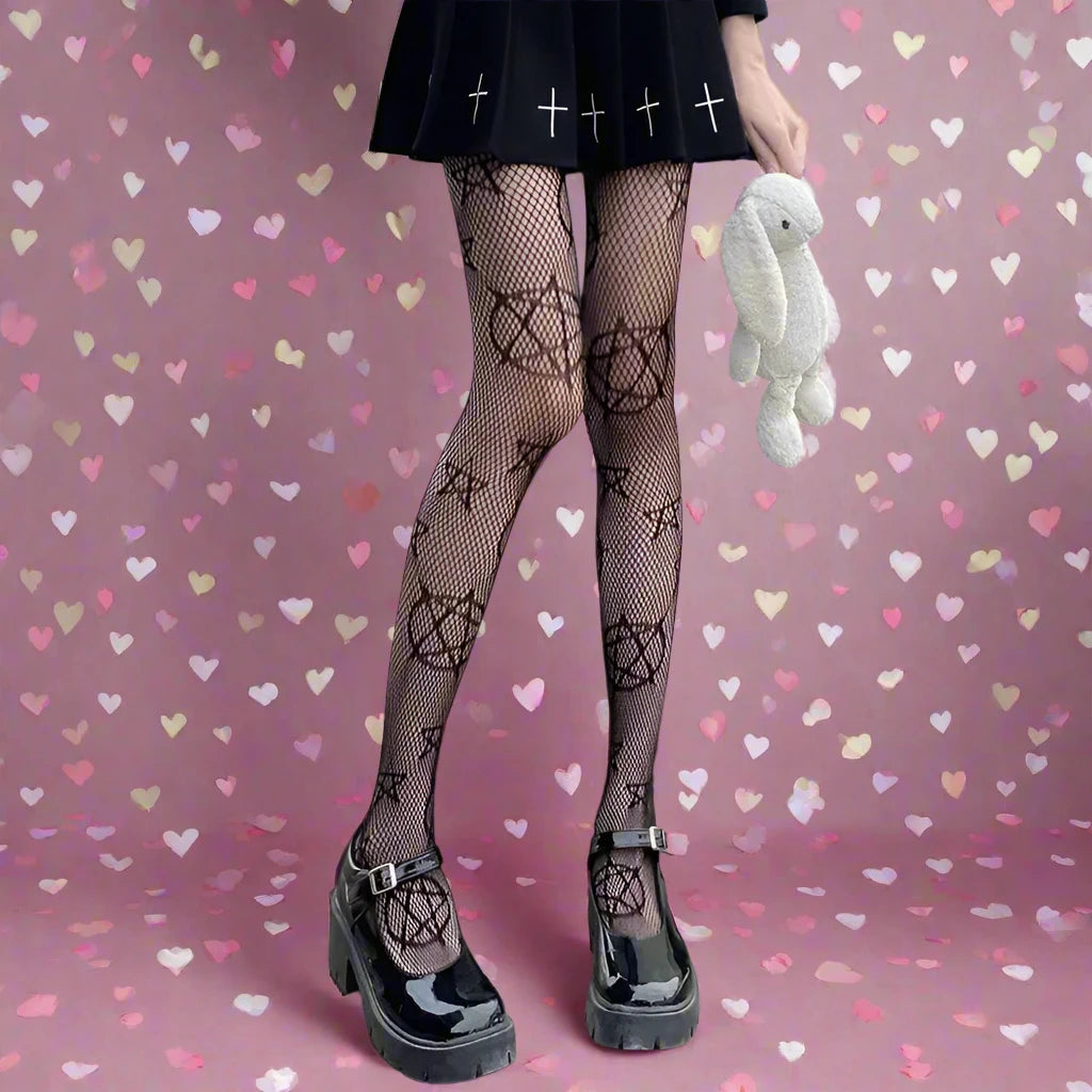 Women Sexy Gothic Fish Net Pantyhose Stockings 4d5b72-2.myshopify.com
