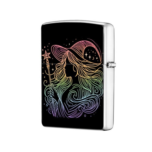 Enchanted Lighter Case shown in Silver Variation