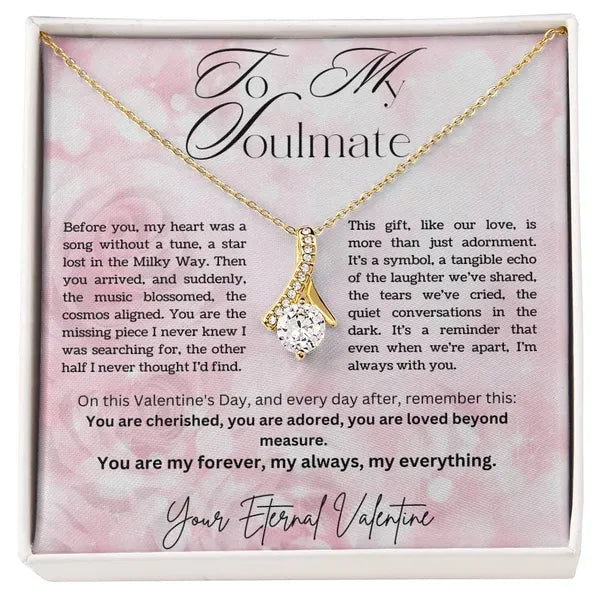 For my Soulmate, Valentine's Alluring Beauty Tear Drop Necklace Available in 14K white gold, 18k yellow gold finishes. Style 2,Necklaces,The Gift Dimension