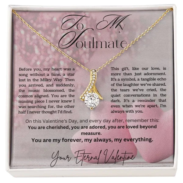 For my Soulmate, Valentine's Alluring Beauty Tear Drop Necklace Available in 14K white gold, 18k yellow gold finishes. Style 9,Necklaces,The Gift Dimension