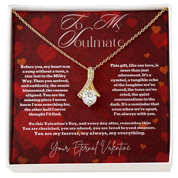 For my Soulmate, Valentine's Alluring Beauty Tear Drop Necklace Available in 14K white gold, 18k yellow gold finishes. Style 7,Necklaces,The Gift Dimension