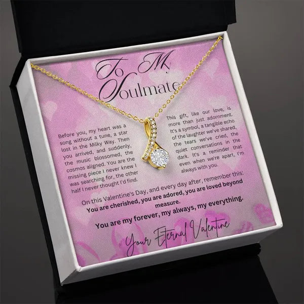 For my Soulmate, Valentine's Alluring Beauty Tear Drop Necklace Available in 14K white gold, 18k yellow gold finishes. Style 8,Necklaces,The Gift Dimension