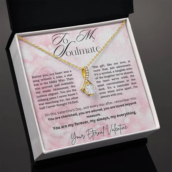 For my Soulmate, Valentine's Alluring Beauty Tear Drop Necklace Available in 14K white gold, 18k yellow gold finishes. Style 2,Necklaces,The Gift Dimension