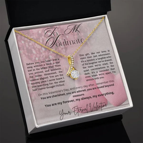 For my Soulmate, Valentine's Alluring Beauty Tear Drop Necklace Available in 14K white gold, 18k yellow gold finishes. Style 9,Necklaces,The Gift Dimension