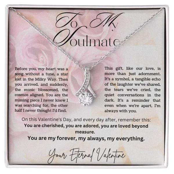For my Soulmate, Valentine's Alluring Beauty Tear Drop Necklace Available in 14K white gold, 18k yellow gold finishes. Style 5,Necklaces,The Gift Dimension
