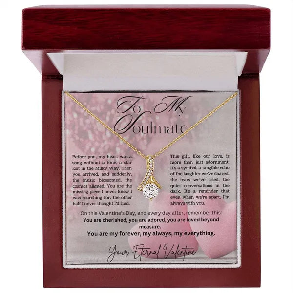 For my Soulmate, Valentine's Alluring Beauty Tear Drop Necklace Available in 14K white gold, 18k yellow gold finishes. Style 9,Necklaces,The Gift Dimension