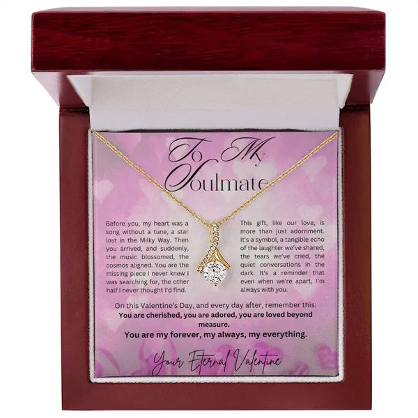 For my Soulmate, Valentine's Alluring Beauty Tear Drop Necklace Available in 14K white gold, 18k yellow gold finishes. Style 8,Necklaces,The Gift Dimension