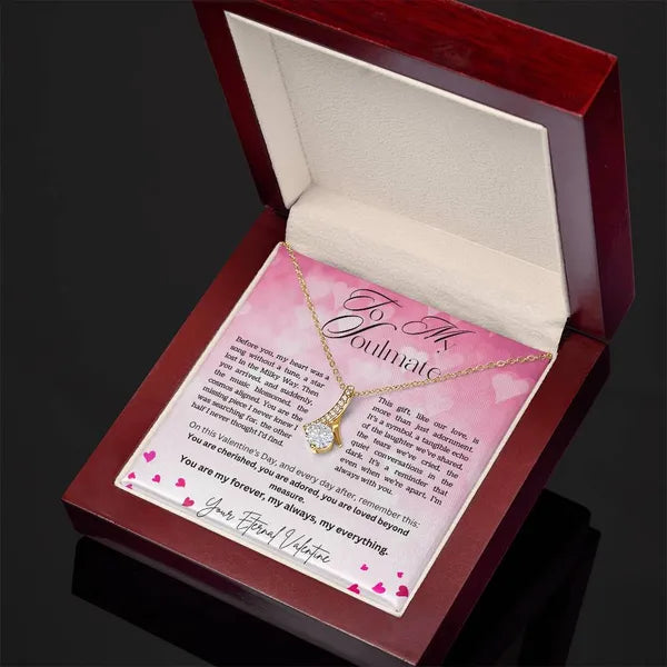 For my Soulmate, Valentine's Alluring Beauty Tear Drop Necklace Available in 14K white gold, 18k yellow gold finishes. Style 6,Necklaces,The Gift Dimension