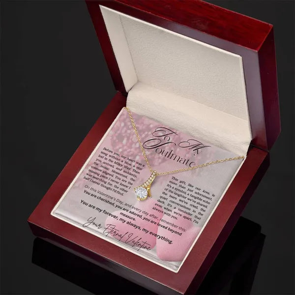 For my Soulmate, Valentine's Alluring Beauty Tear Drop Necklace Available in 14K white gold, 18k yellow gold finishes. Style 9,Necklaces,The Gift Dimension