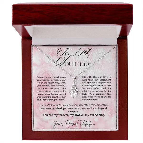 For my Soulmate, Valentine's Alluring Beauty Tear Drop Necklace Available in 14K white gold, 18k yellow gold finishes. Style 2,Necklaces,The Gift Dimension
