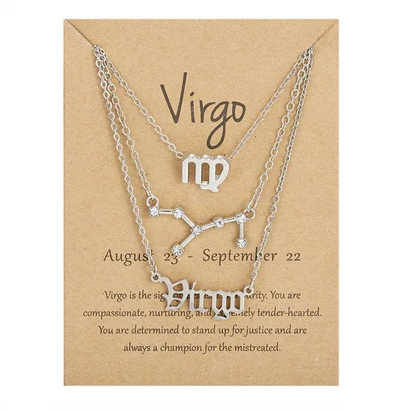 Zodiac Sign Necklace,Necklace,The Gift Dimension