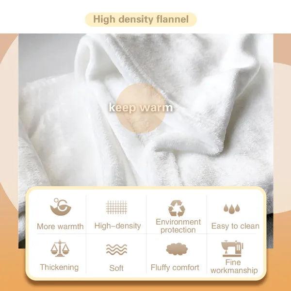 Pink Lotus Flower High Density Flannel Blanket,,The Gift Dimension