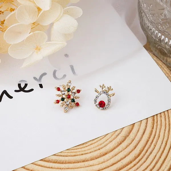 Holiday Snowflake Stud Earrings- 5 Styles Available,Jewelry,The Gift Dimension