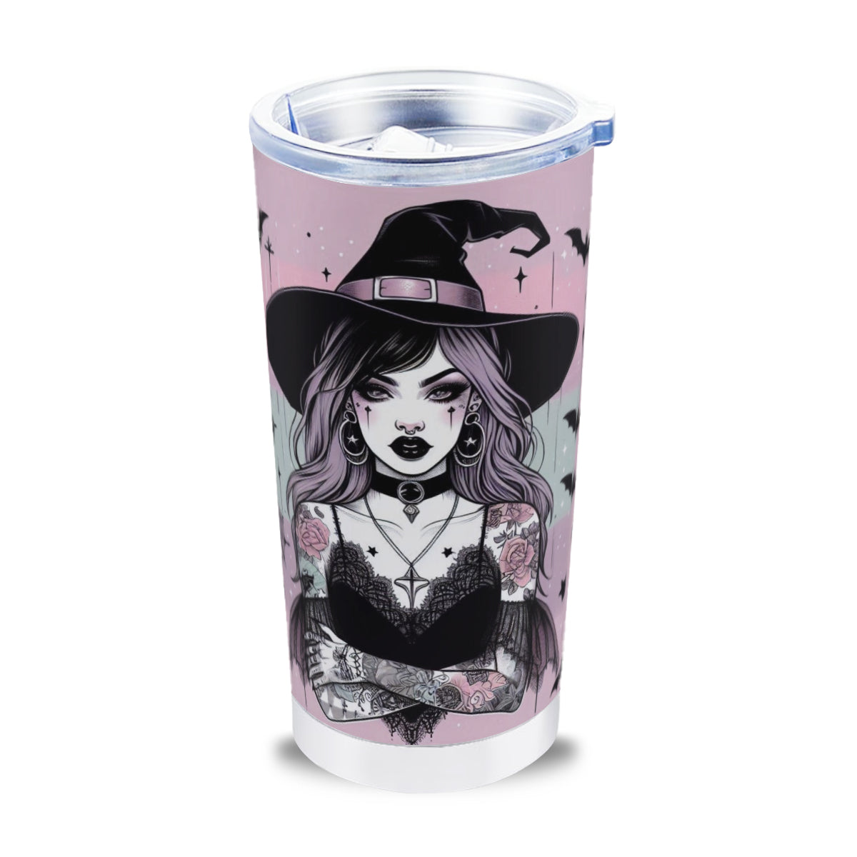 Mystical Witchy Woman Stainless Steel 18oz Tumbler ✨