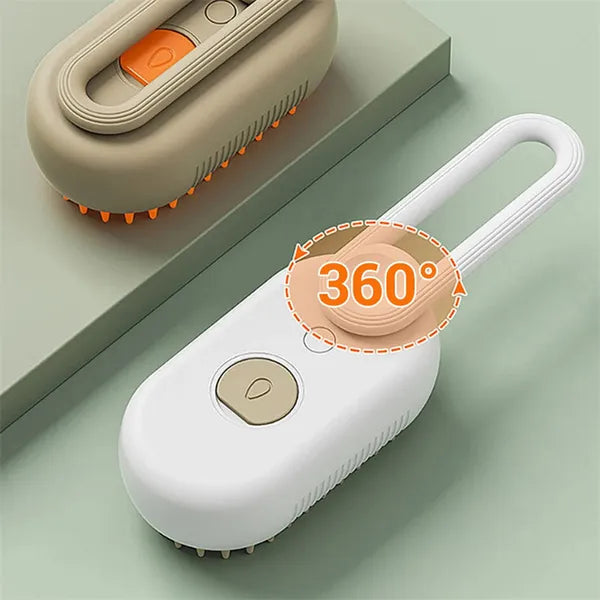 Cat/Dog Steam Brush 3 In 1 Electric Pet Hair Brushes- For Massage, Grooming, Comb, Hair Removal,Pet Grooming Brush,The Gift Dimension