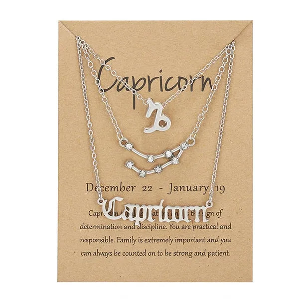 Zodiac Sign Necklace,Necklace,The Gift Dimension