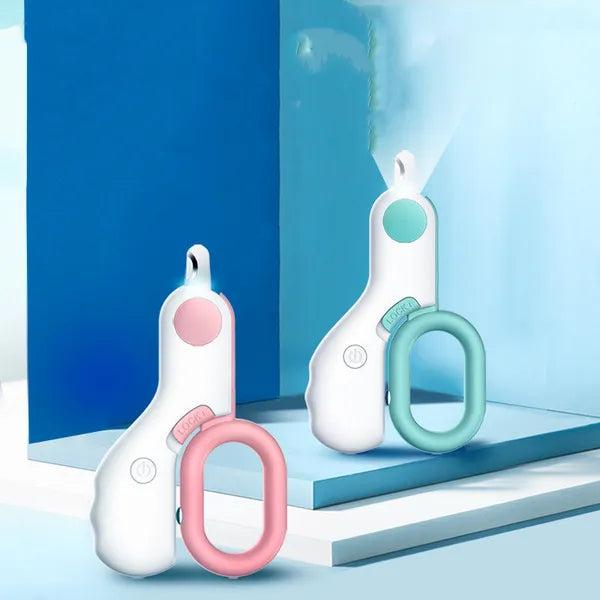 LED Illuminating Mini Dog/Cat Nail Trimmer- Lights up Wick in Nail !,Pet Grooming Tools,The Gift Dimension