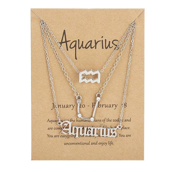 Zodiac Sign Necklace,Necklace,The Gift Dimension