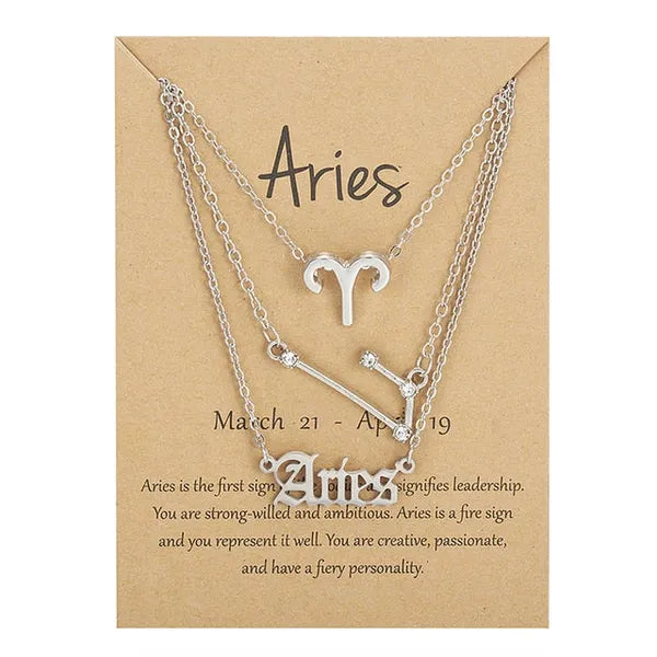 Zodiac Sign Necklace,Necklace,The Gift Dimension