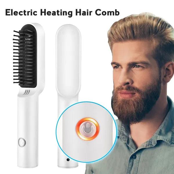 Wireless Heating Hair Styling Comb,,The Gift Dimension