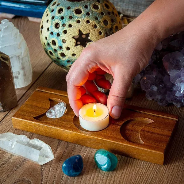 Triple Moon Stand,Display Shelf,The Gift Dimension