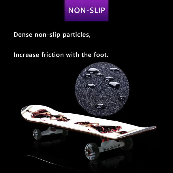 Rockabilly Temptress Skateboard Grip Tape Design on white Grip tape. Fits most size boards.,Grip Tape,The Gift Dimension