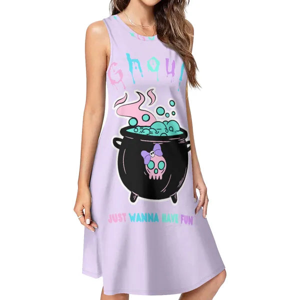 Ghouls Wanna Have Fun Halloween T-Shirt,T-Shirt Dress,The Gift Dimension