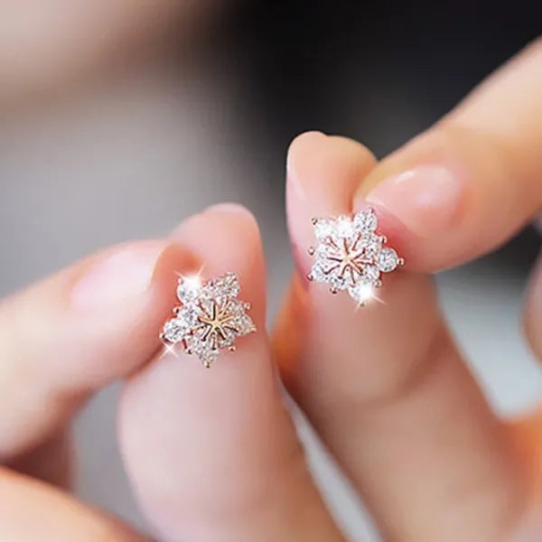 Holiday Snowflake Stud Earrings- 5 Styles Available,Jewelry,The Gift Dimension