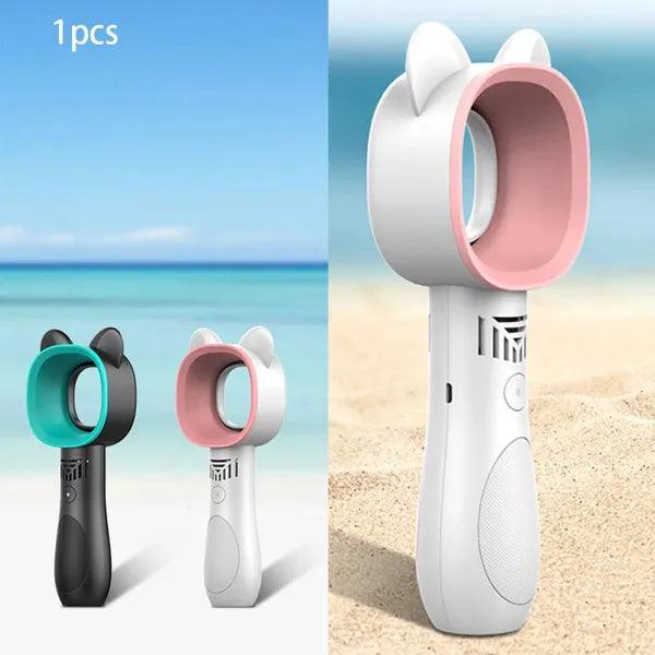 Cat Outdoor Usb Rechargeable Bladeless Fan,Misting Fan,The Gift Dimension