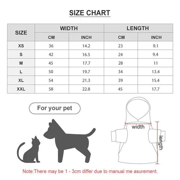 Cotton Pet Hoodie with "Don't Call Me a Pet, I'm a Power Animal!",The Gift Dimension